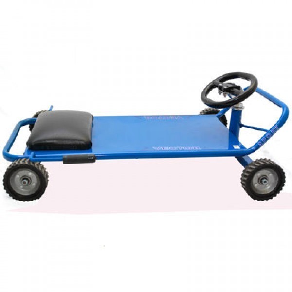 Carro Deslizador Vector Azul