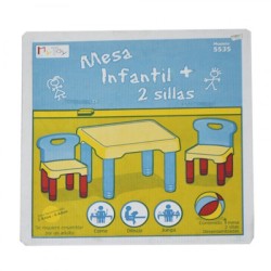 Mesa Infantil con Sillas