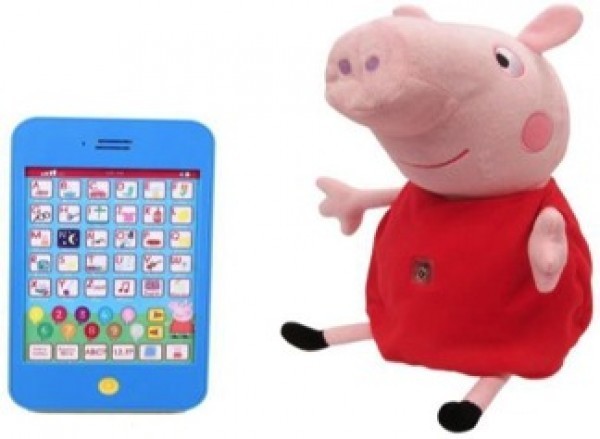 Peppa Pig Peluche Interactivo con Tablet