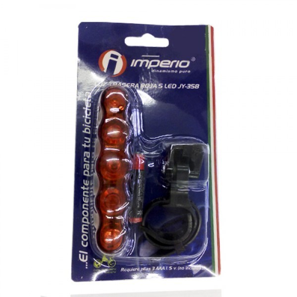 Luz Trasera Roja 5 LED
