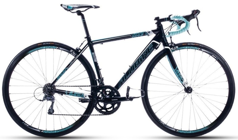 Modelo 128352 BICICLETA RUTA ALUBIKE ONIX DIM 16 VEL 2015