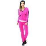 Pants Deportivo TSX Rosa con Negro Para Dama