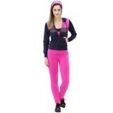 Pants Deportivo TSX Rosa con Azul y Gris para Dama