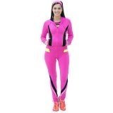 Pants Deportivo TSX Rosa con Amarillo Para Dama