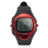 Reloj Deportivo Con Medidor De Pulso Y De Calorias-Rojo