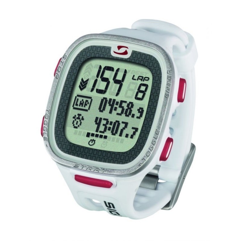 Reloj deportivo Sigma Pc 26.14 Blanco