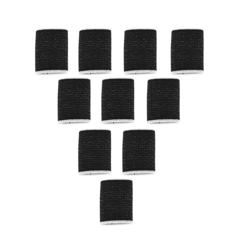 10Pcs Bandas Finger ayuda del apoyo de la manga Gimnasio Deportes V...
