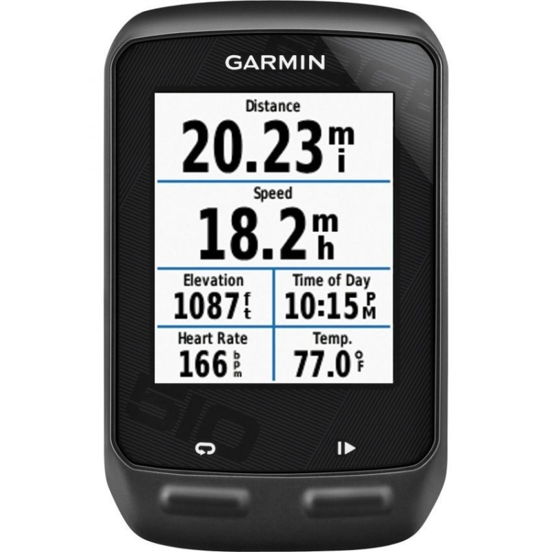 Ciclocomputador para Bicicleta Garmin Edge 510 Bundle-Negro