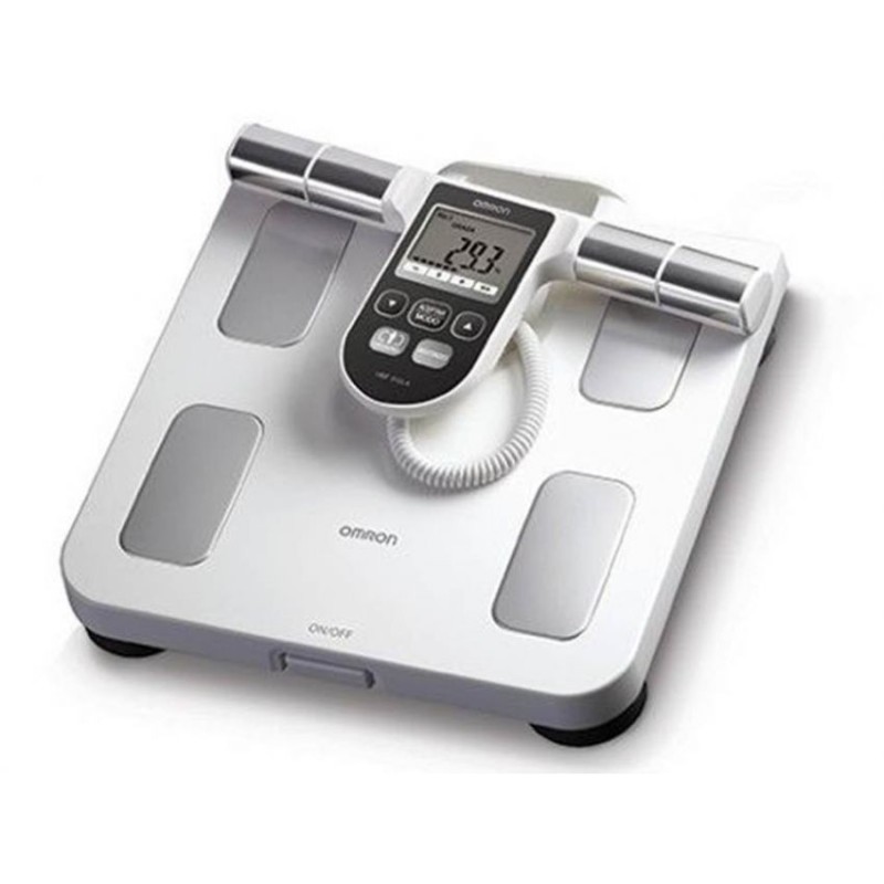 Balanza con Analizador de Fitness Omron HBF-510LA-Blanco
