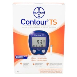 Glucómetro Bayer Contour TS -Azul