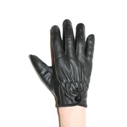 Guantes para Motociclismo de Lujo en Piel de Cabra