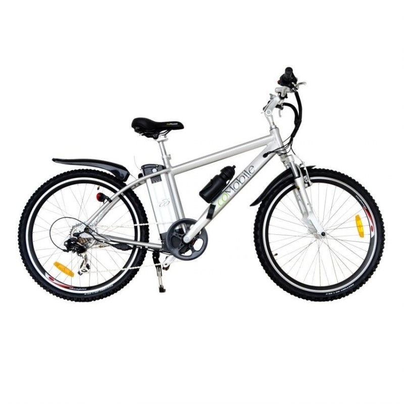Bicicleta Electrica EcoMobile Power Plus 36V -Plata