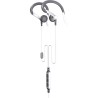 Audifonos deportivos binaurales con microfono integrado Scosche.