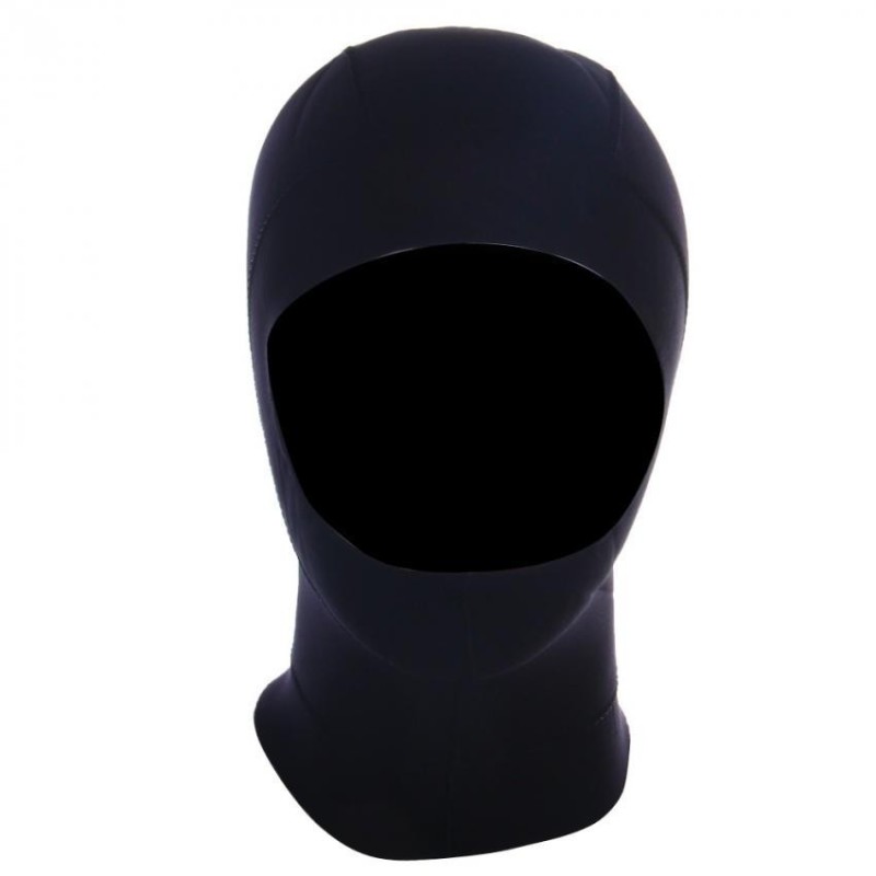 Capucha Gorra Cabeza Buceo Natación Elástico Deporte Color Negro Ta...