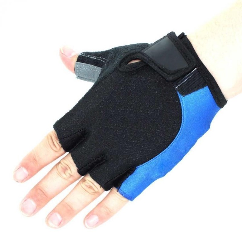 Guantes Ciclismo Corto Deportivo OASAP ES73414-Azul