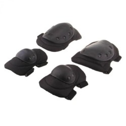 Seguridad 4 Deportes Rodilla Codo protector protector del cojín Gea...