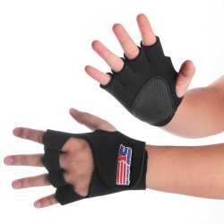 Muñequera Elástica Deporte Protección para Muñeca Palma Espuma Nylo...
