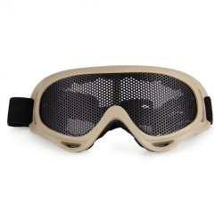 Gafas Protectoras Tacticas Rejilla Correa Ajustable Deporte Amarillo