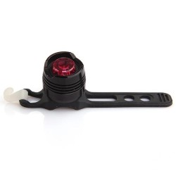 Luz Trasera Lámpara LED Aleación Silicona para Bicicleta Ciclismo D...