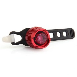 Luz Trasera Lámpara LED Impermeable Color Rojo para Bicicleta Cicli...