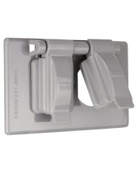 S1962 | TAPA HORIZONTAL DE PLASTICO PARA CONTACTO DUPLEX O COMBINADO | ARROW HART