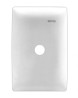 PLACA SALIDA DE CABLES BLANCO | ROYER 100