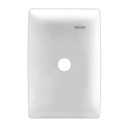 PLACA SALIDA DE CABLES BLANCO | ROYER 100
