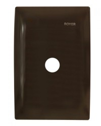 PLACA SALIDA DE CABLES CHOCOLATE | ROYER 100