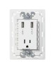 T CTE 2P MAS T C/2 CARGADORES USB C/CHASIS BLANCO S26 | Simon 26 | CODIGO 2600454-030