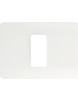 PLACA STYLO 1 MODULO BLANCO ALPINO STYLO