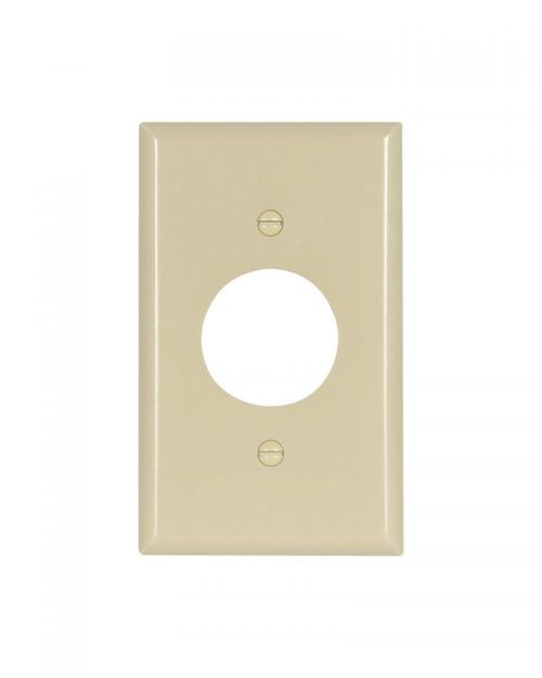 PLACA TERMO PLASTICA PARA RECEPTACULO SENCILLO MARFIL | ARROW HART