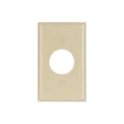 PLACA TERMO PLASTICA PARA RECEPTACULO SENCILLO MARFIL | ARROW HART