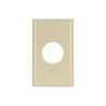 PLACA TERMO PLASTICA PARA RECEPTACULO SENCILLO MARFIL | ARROW HART