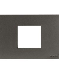 PLACA ZENIT 2 MODULOS ANTRACITA ZENIT