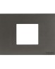 PLACA ZENIT 2 MODULOS ANTRACITA ZENIT