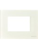 PLACA ZENIT 3 MODULOS CRISTAL BLANCO ZENIT
