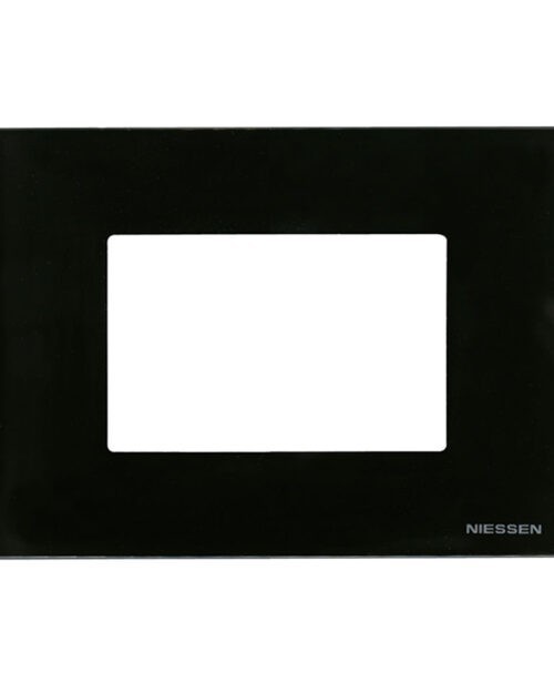 PLACA ZENIT 3 MODULOS CRISTAL NEGRO ZENIT