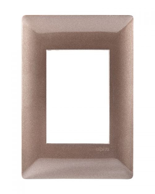 PLACO  3 VENTANAS METALIZADO CHAMPAGNE OSCURO | ALPHA | ESTEVEZ