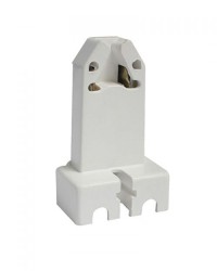 PORTALAMPARA BAQUELITA PARA FLUORESCENTE SENCILLA 660W 250VCA | ROYER