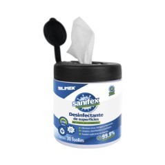 Toallas húmedas antibacteriales, para limpieza de gabinetes, equipos de cómputo, audio, vídeo y telefonía