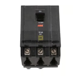 Interruptor Termomagnético Enchufable 3 Polos 50 A