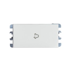 PULSADOR UNIPOLAR CAMPANA BLANCO S26 | Simon 26 | CODIGO 2600150-030