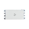 PULSADOR UNIPOLAR CAMPANA BLANCO S26 | Simon 26 | CODIGO 2600150-030