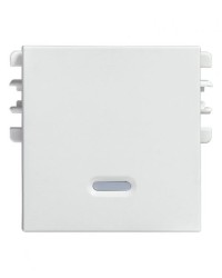 TECLA CON VISOR 2 MOD BLANCO S26 | Simon 26 | CODIGO 2600112-030