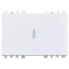 TECLA CON VISOR 3 MOD BLANCO S26 | Simon 26 | CODIGO 2600113-030