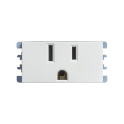 TOMA CORRIENTE 2P MAS T BLANCO S26 | Simon 26 | CODIGO 2600422-030