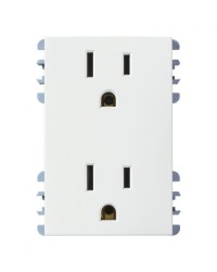 TOMA CORRIENTE DUPLEX 2P MAS T BLANCO S26 | Simon 26 | CODIGO 2600424-030