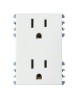TOMA CORRIENTE DUPLEX 2P MAS T BLANCO S26 | Simon 26 | CODIGO 2600424-030