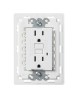 TOMA CORRIENTE DUPLEX ICFT C/CHASIS BLANCO S26 | Simon 26 | CODIGO 2600425-030