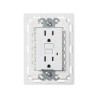 TOMA CORRIENTE DUPLEX ICFT C/CHASIS BLANCO S26 | Simon 26 | CODIGO 2600425-030